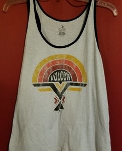 VOLCOM oversized razor back tank Women's